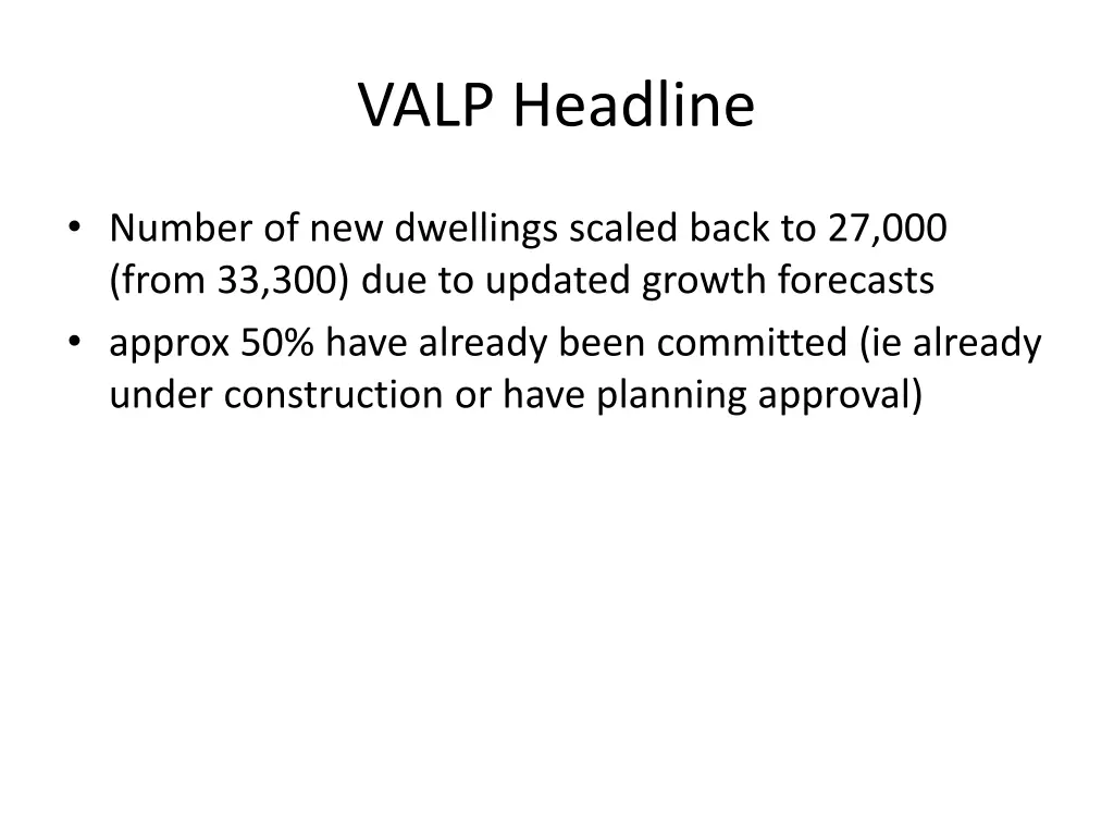 valp headline