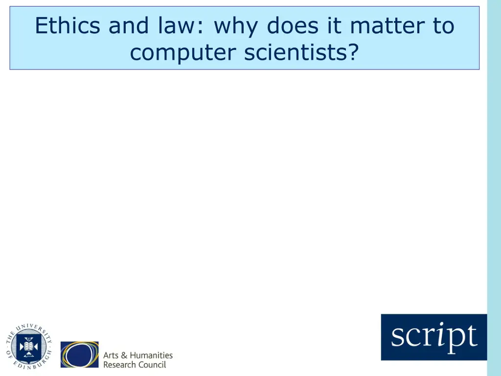 ethics and law why does it matter to computer