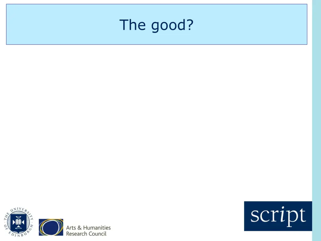the good 1
