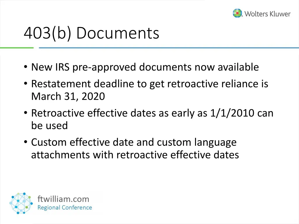 403 b documents