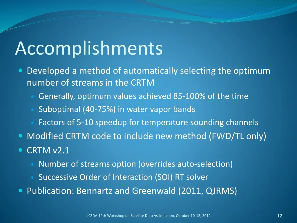 accomplishments