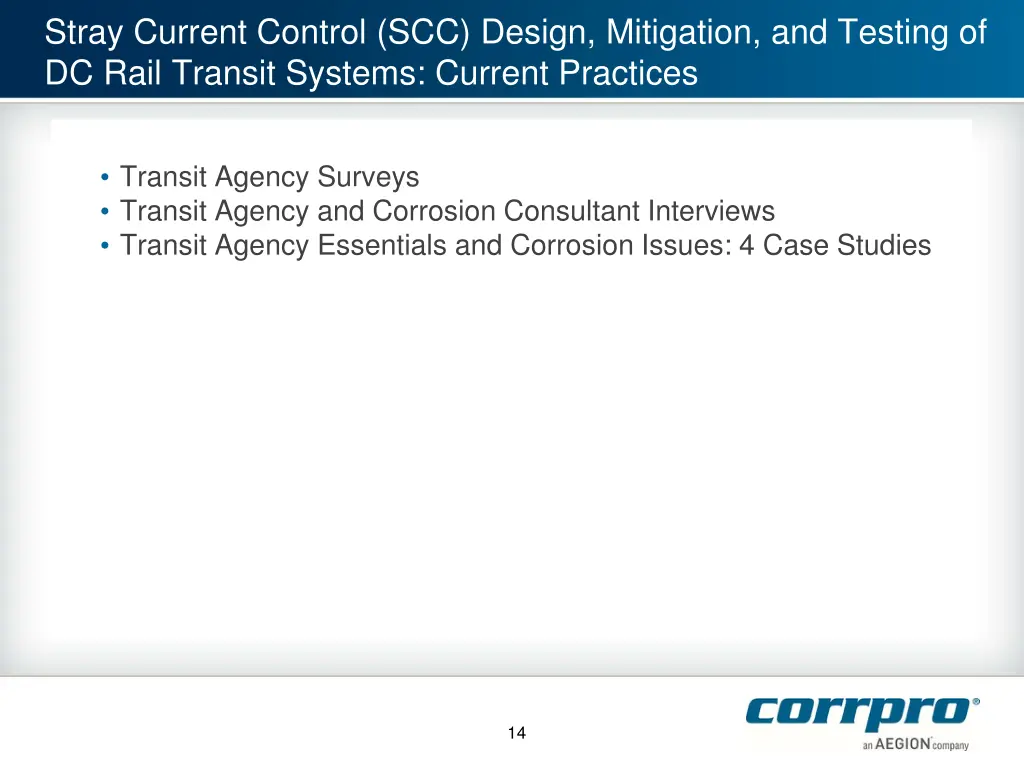 stray current control scc design mitigation