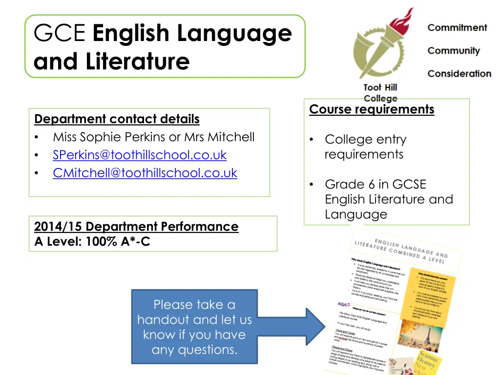 gce english language and literature 1
