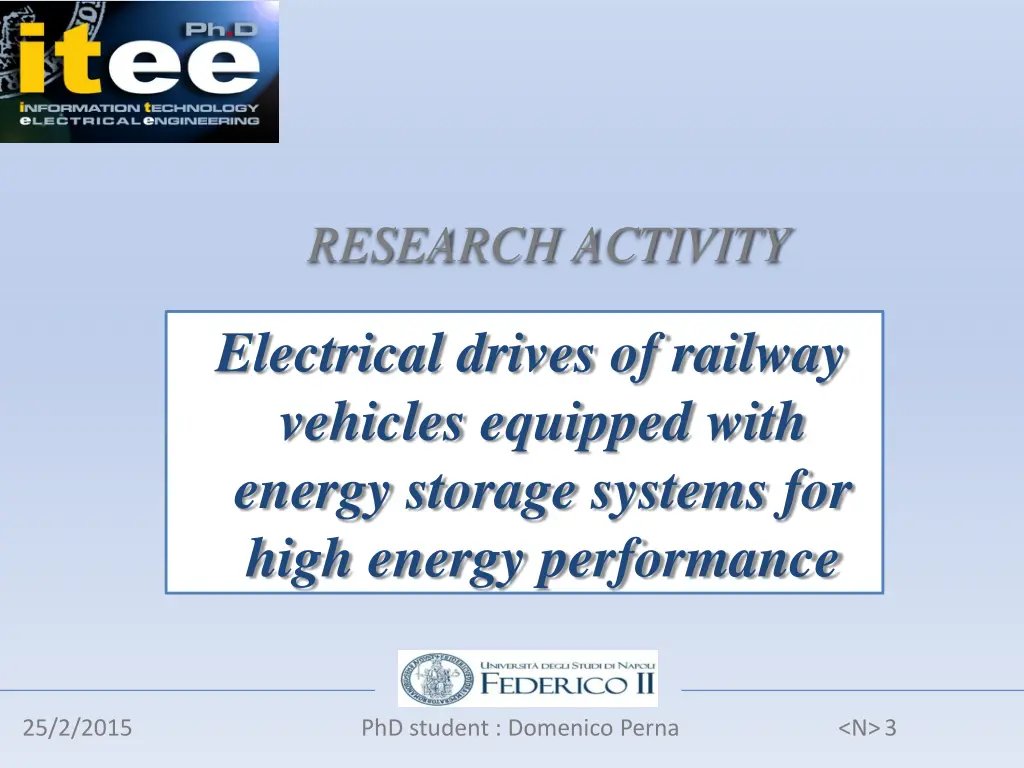 research activity