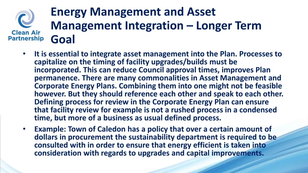 energy management and asset management