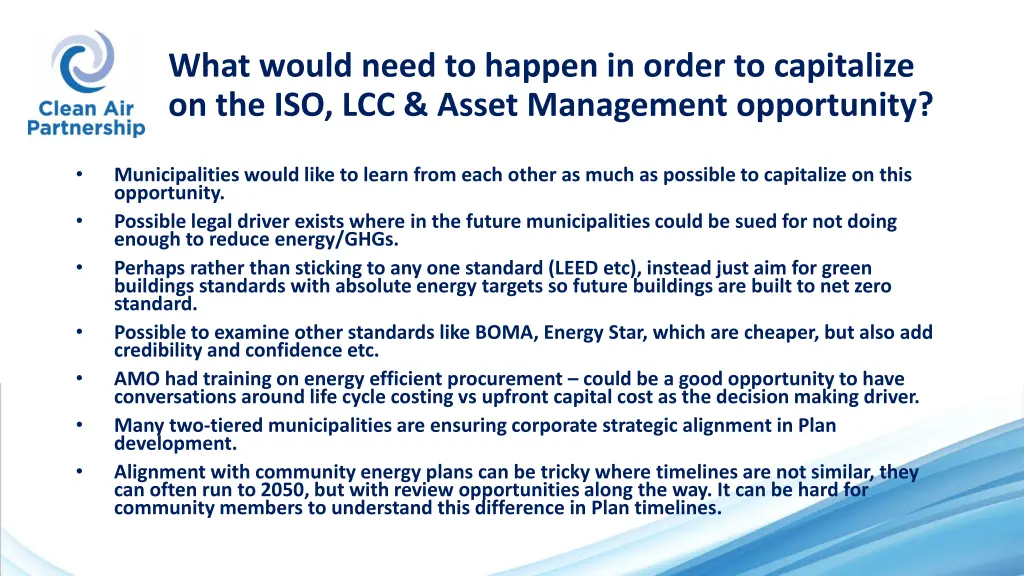 what would need to happen in order to capitalize