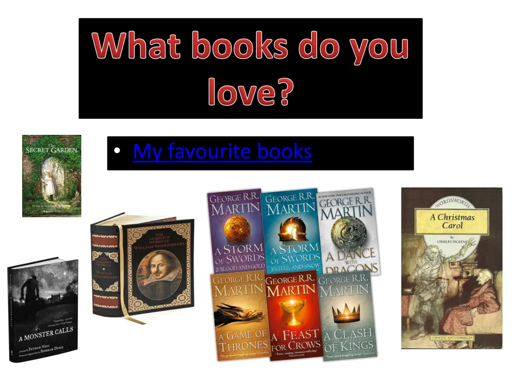 my favourite books