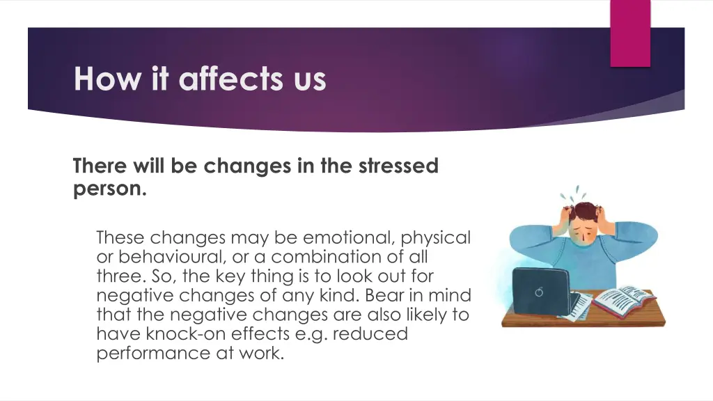 how it affects us