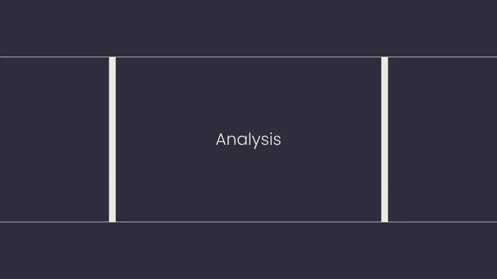 analysis