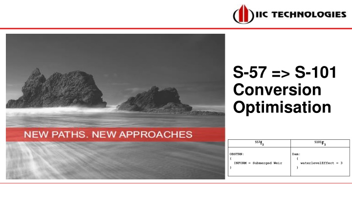 s 57 s 101 conversion optimisation