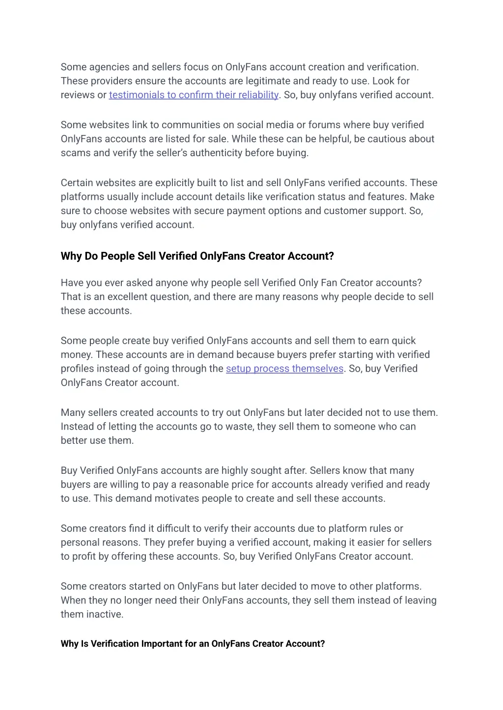 some agencies and sellers focus on onlyfans