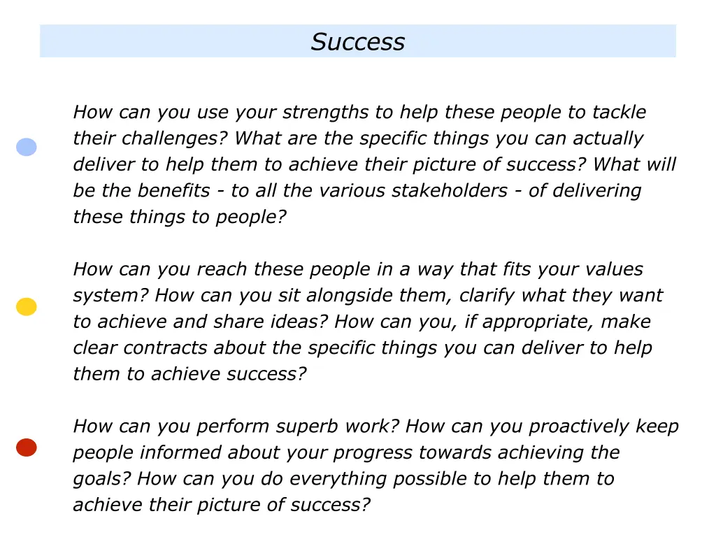 success