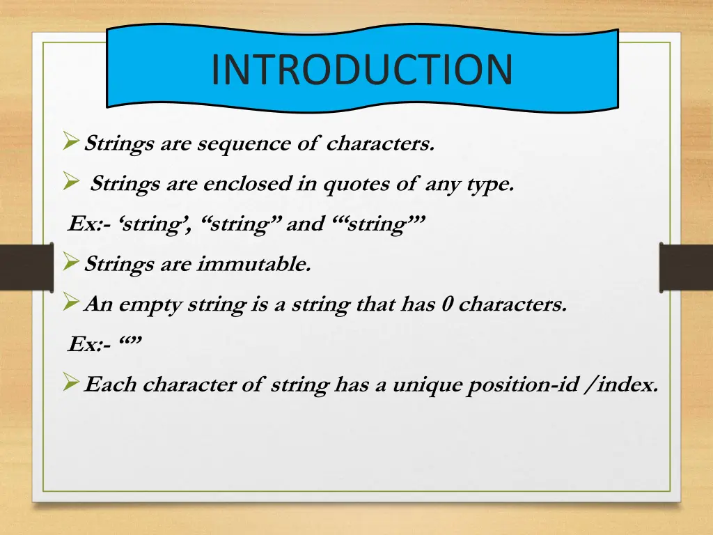 introduction
