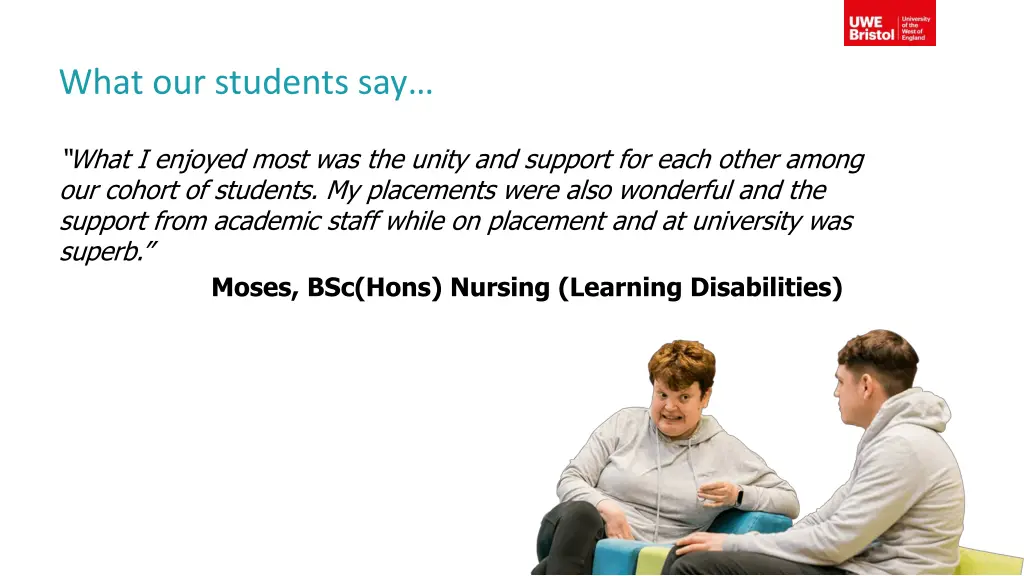 what our students say