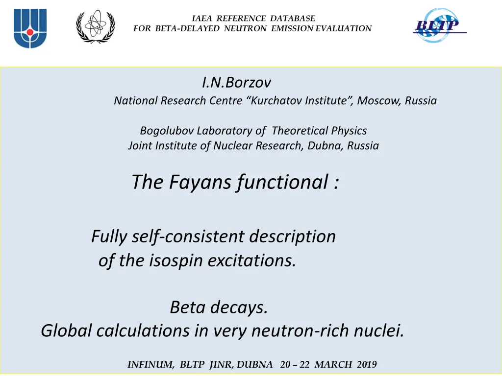 iaea reference database for beta delayed neutron