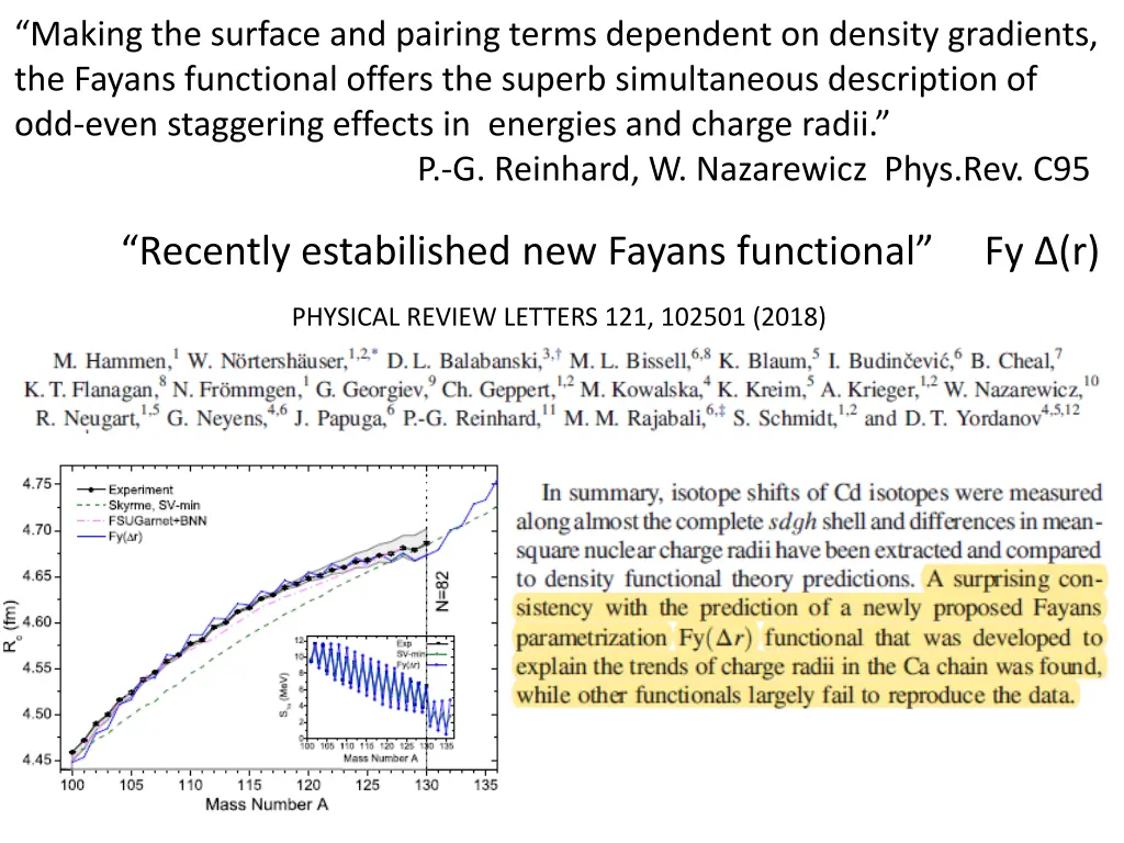 making the surface and pairing terms dependent