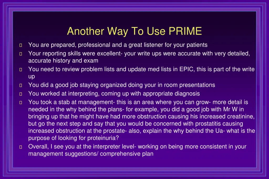 another way to use prime