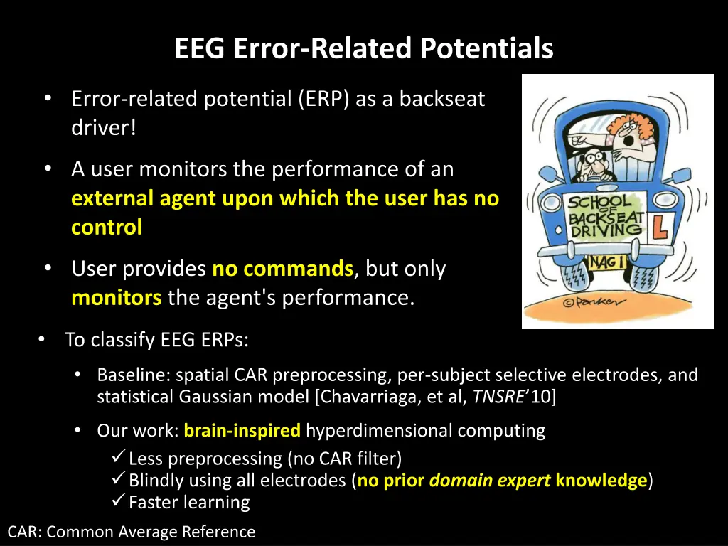 eeg error related potentials