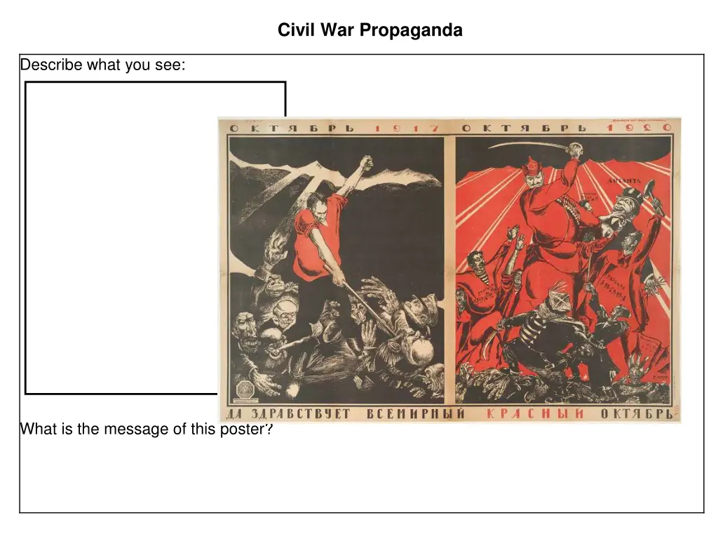 civil war propaganda