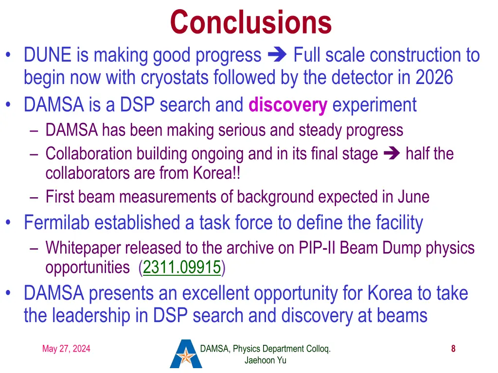 conclusions