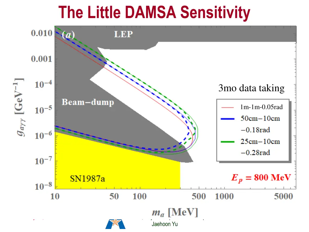 the little damsa sensitivity