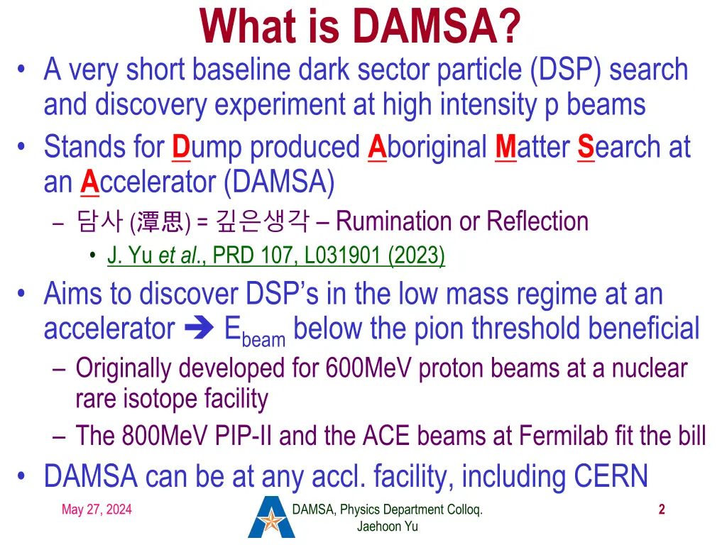 what is damsa