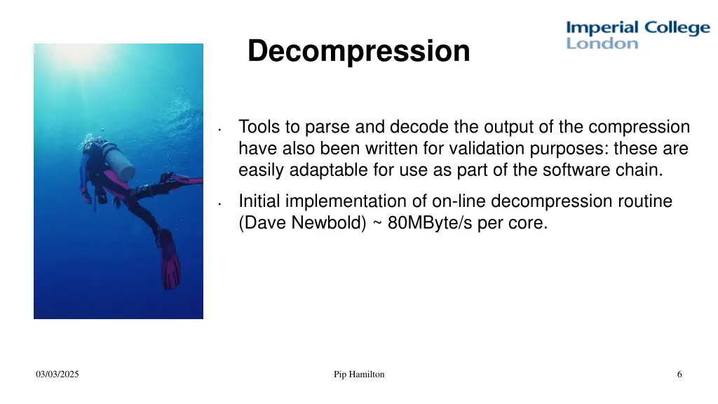 decompression