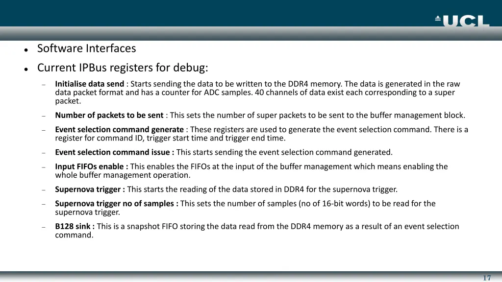 software interfaces