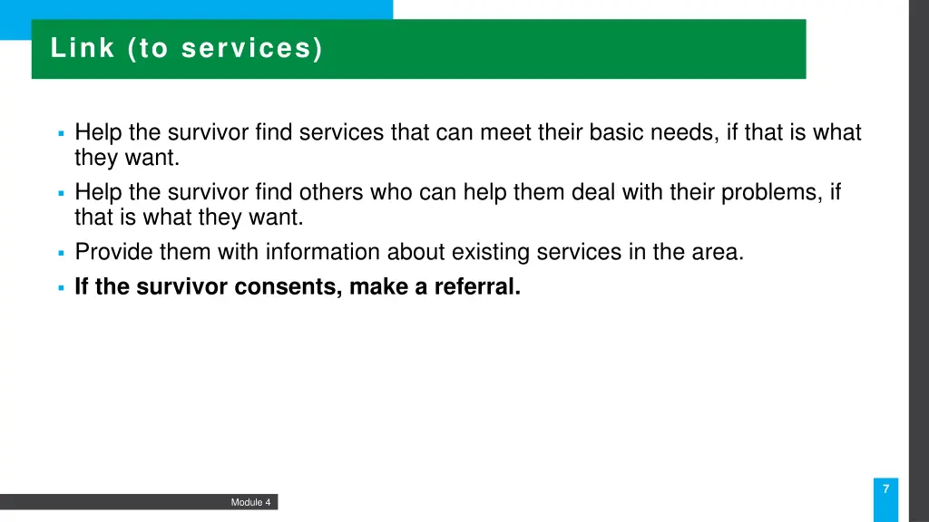 link to services