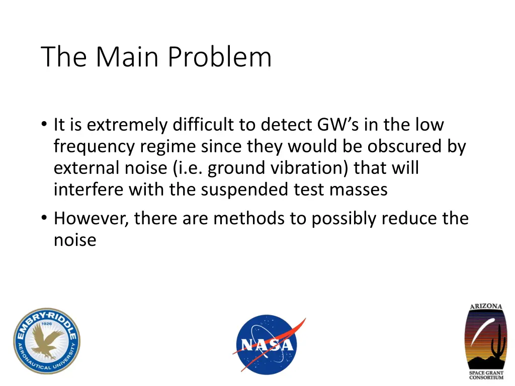 the main problem