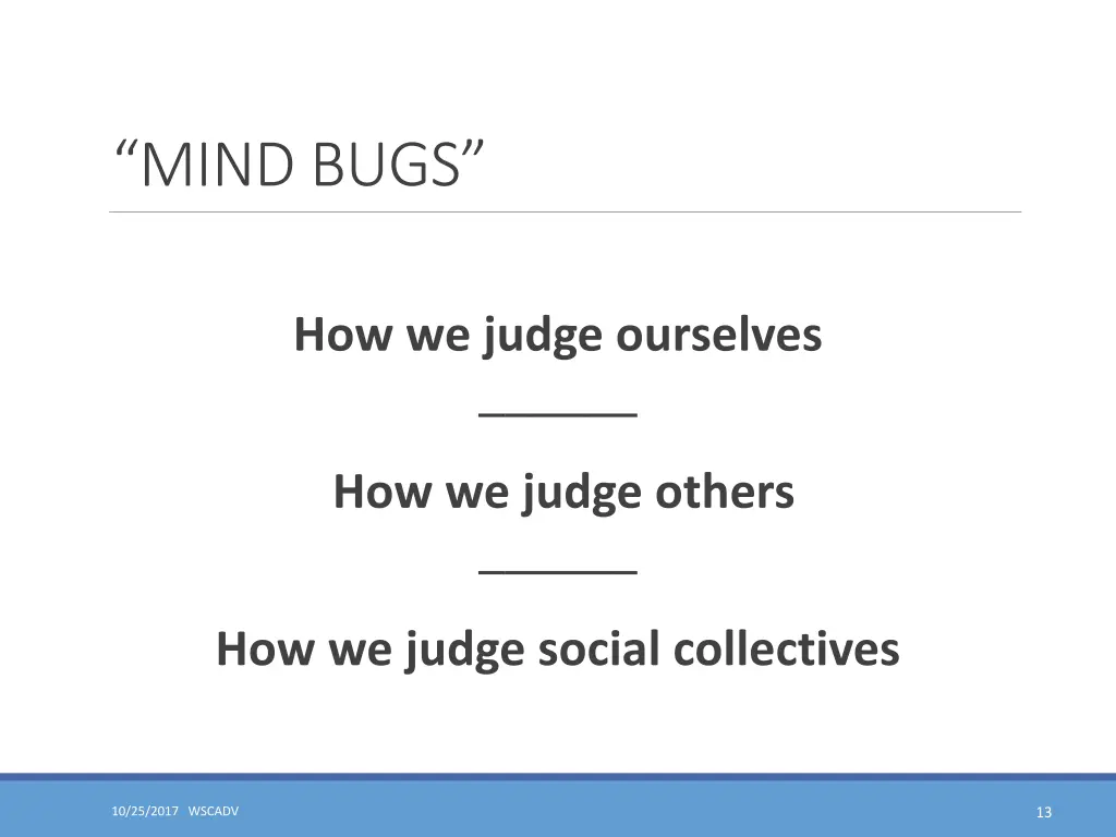 mind bugs