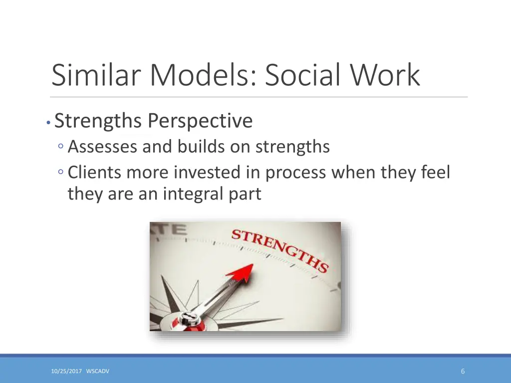 similar models social work