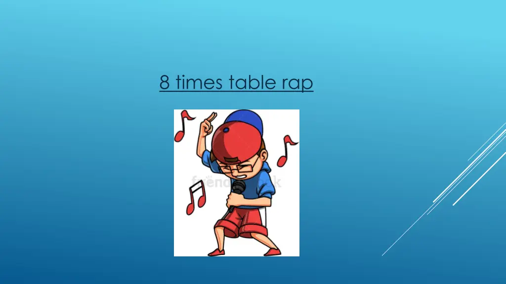 8 times table rap
