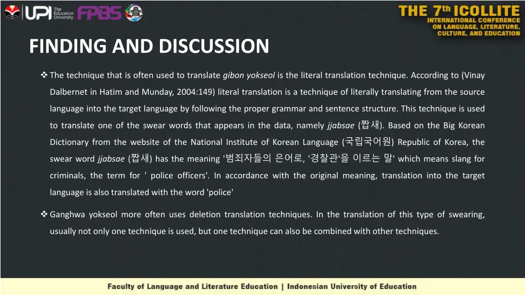 finding and discussion 1