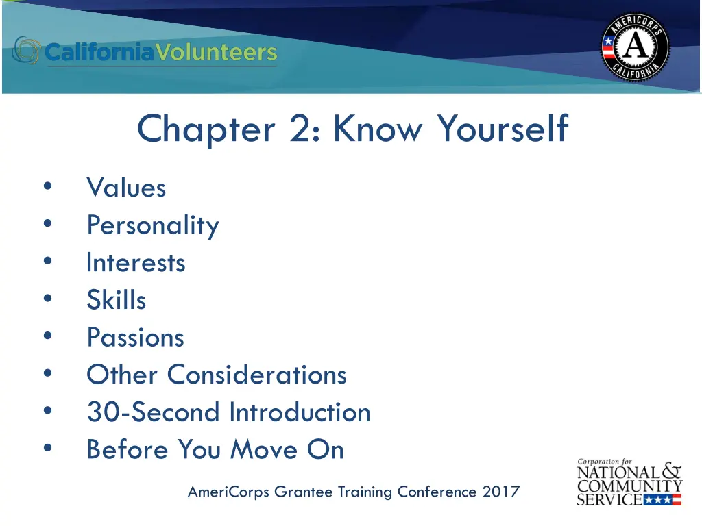 chapter 2 know yourself