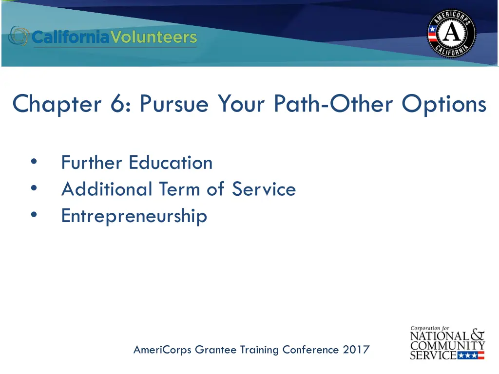 chapter 6 pursue your path other options