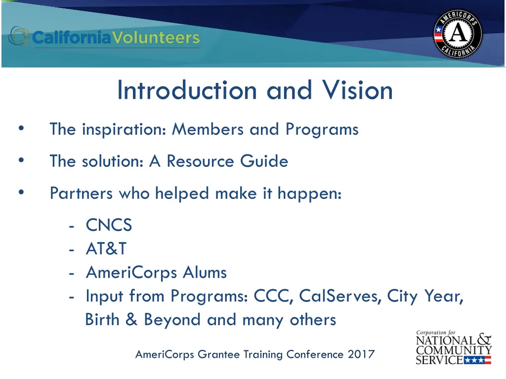 introduction and vision