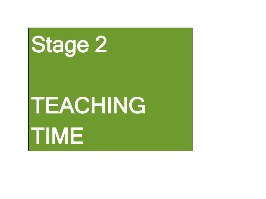 stage 2 stage 2