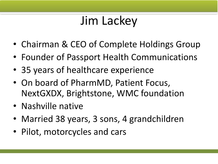 jim lackey
