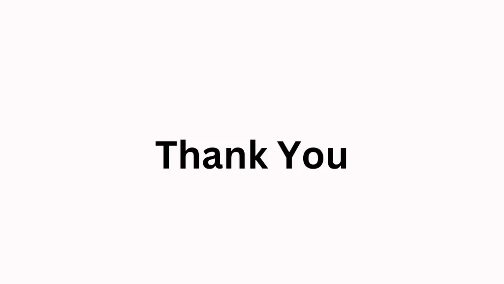 thank you