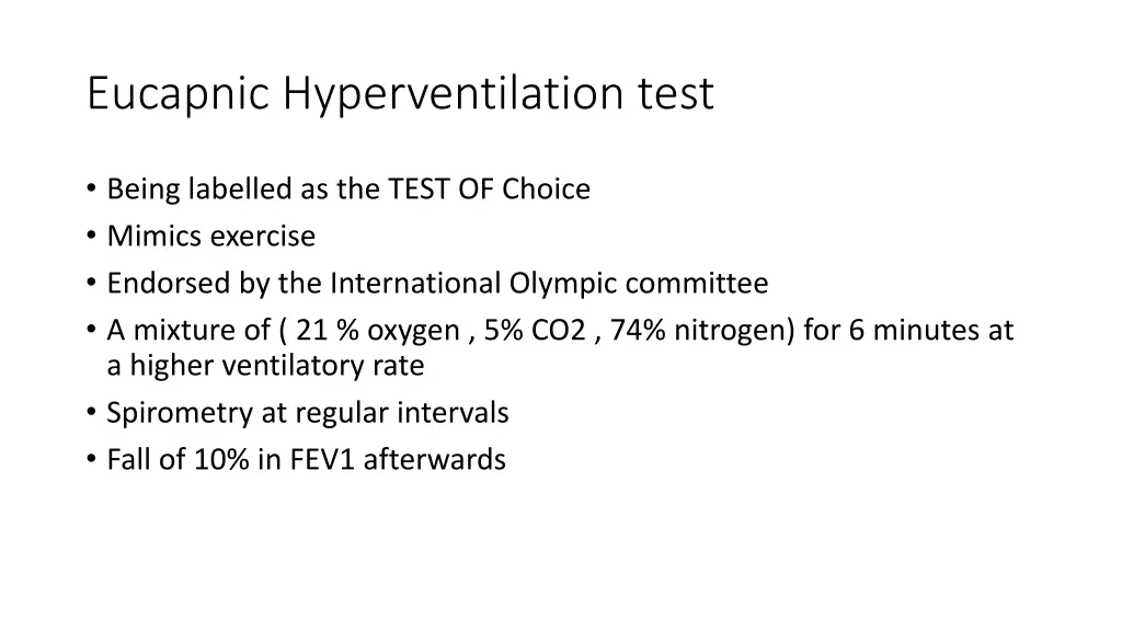 eucapnic hyperventilation test