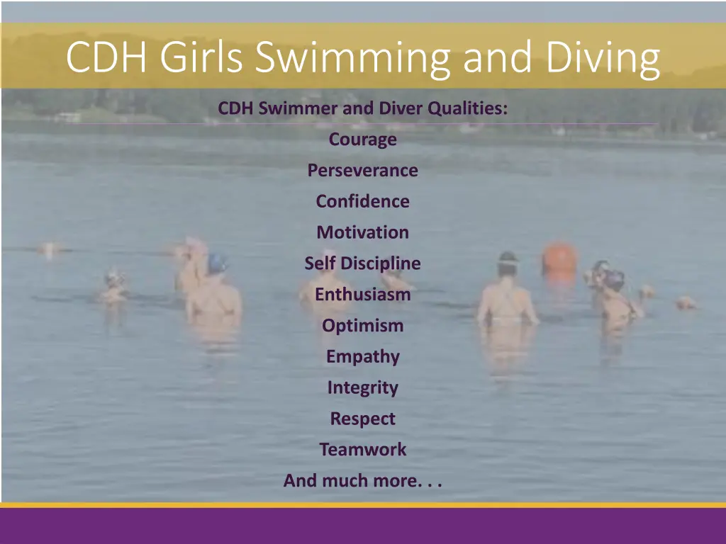 cdh girls swimming and diving