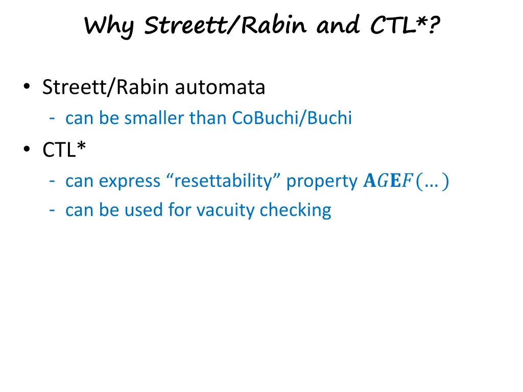 why streett rabin and ctl
