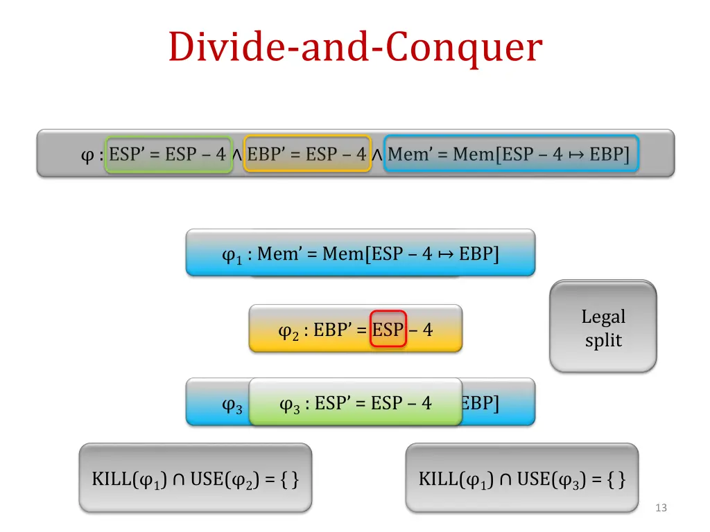 divide and conquer