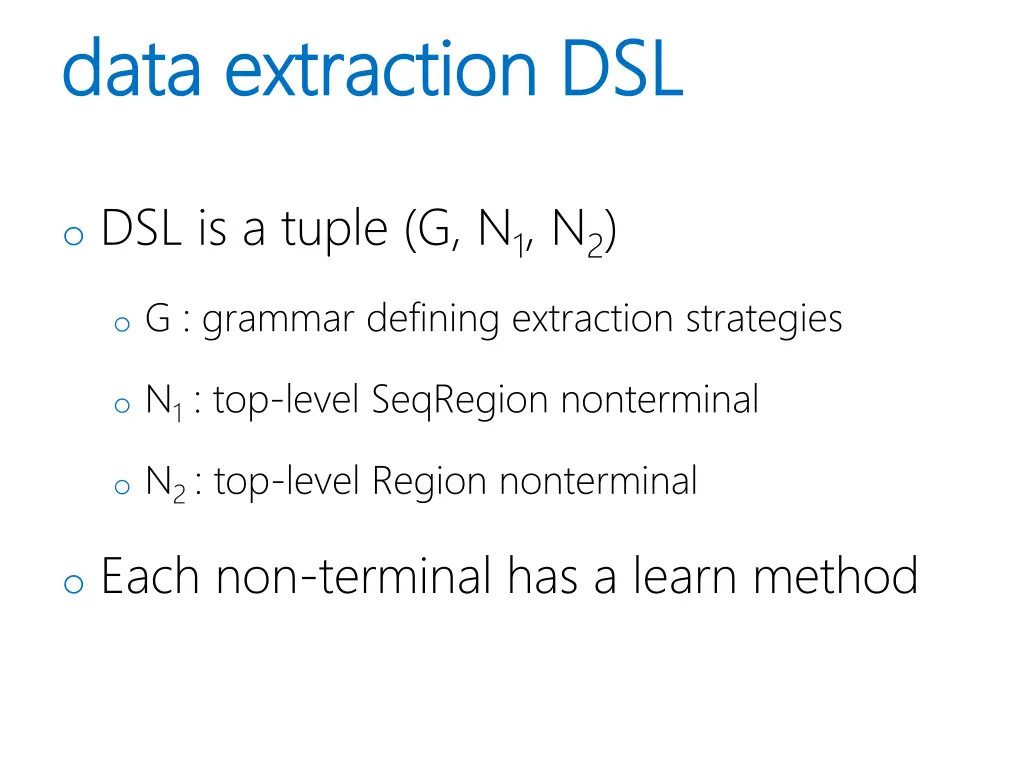 data extraction dsl data extraction dsl