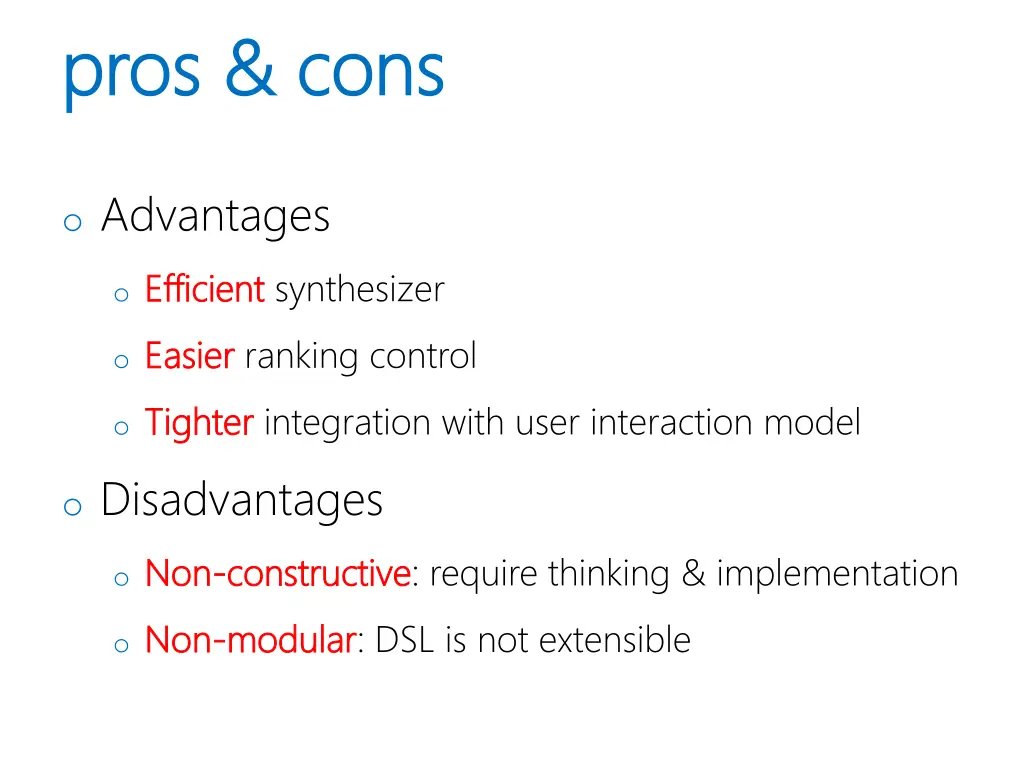 pros cons pros cons