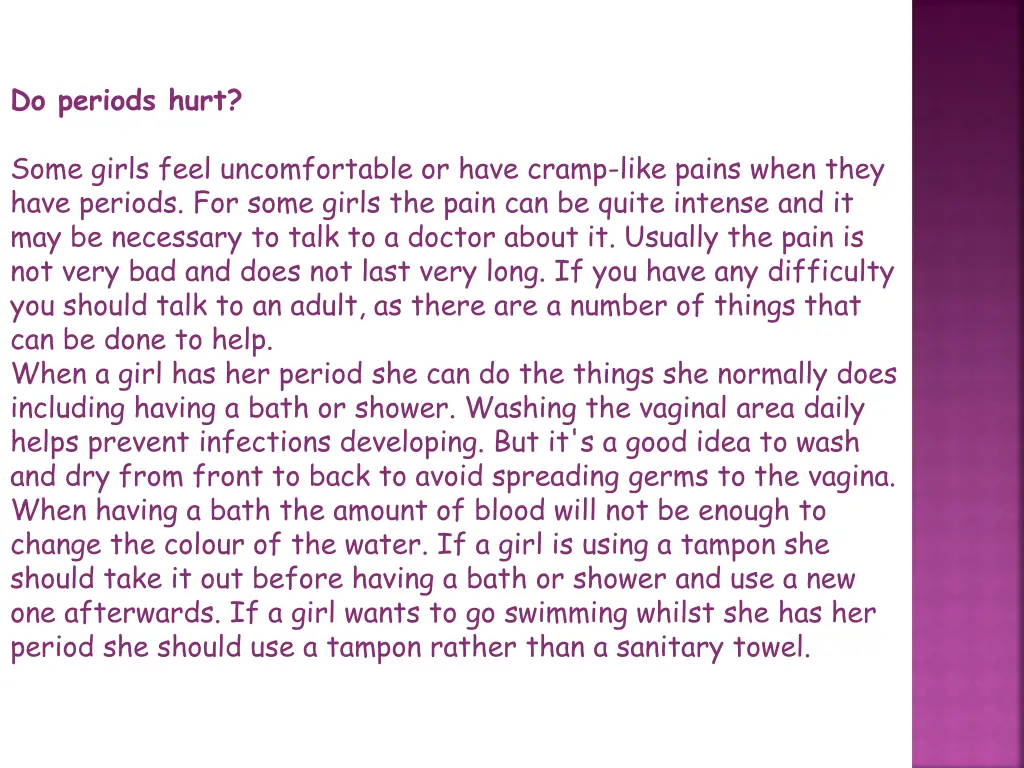 do periods hurt