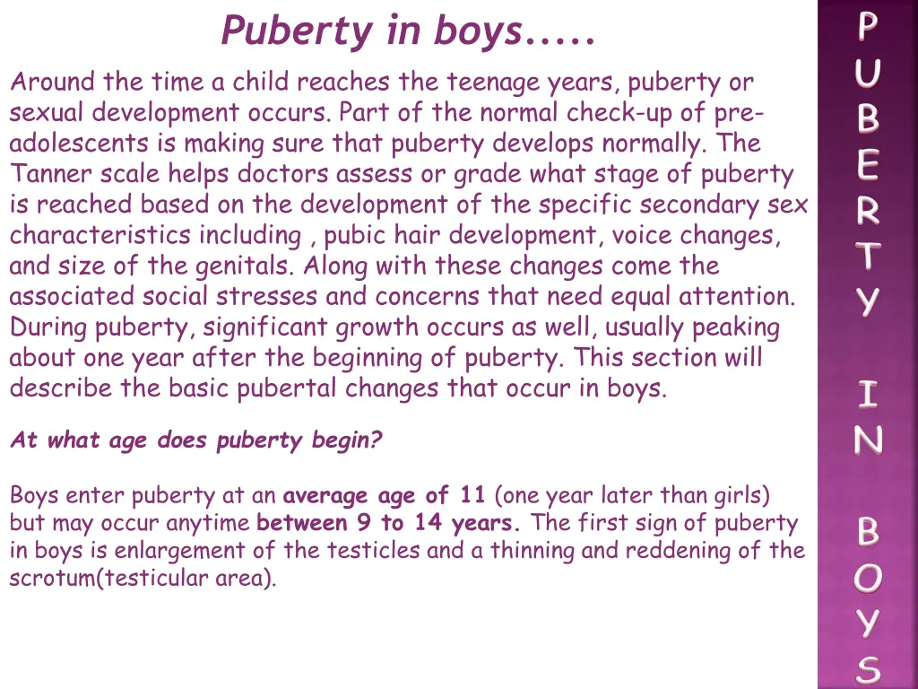 p u b e r t y 2