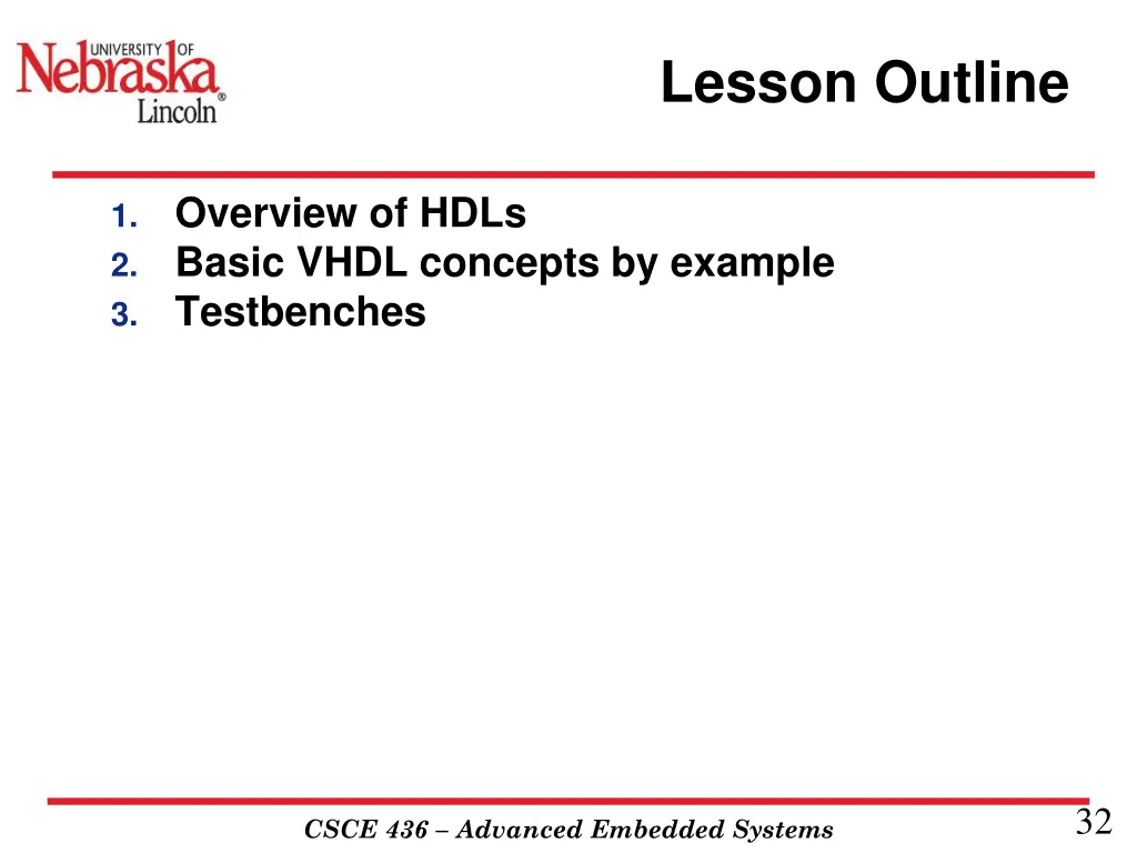 lesson outline 1