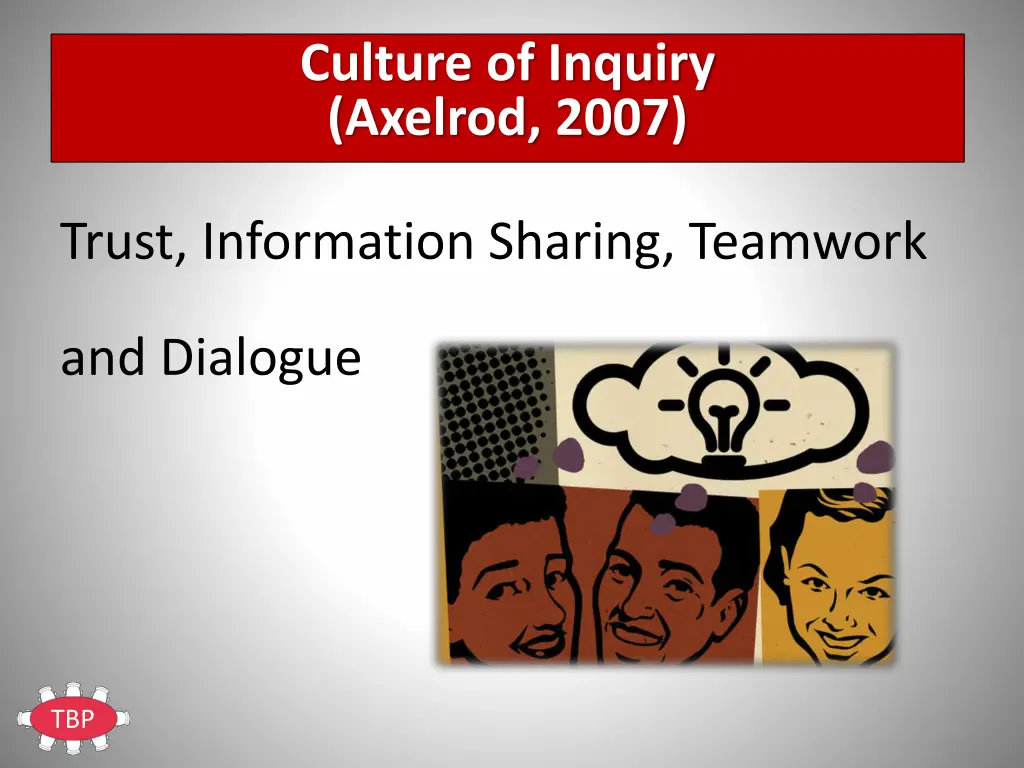 culture of inquiry axelrod 2007